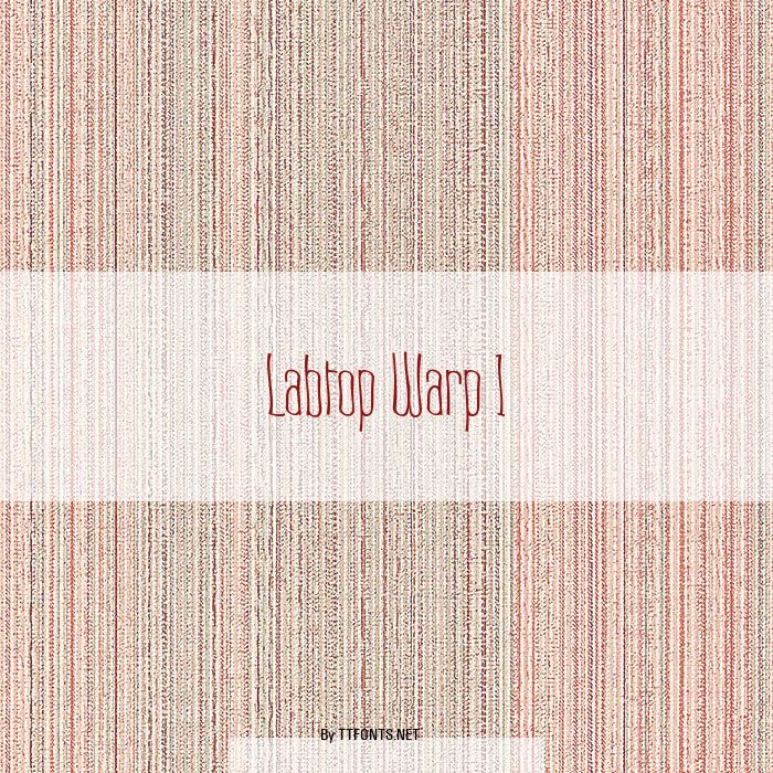 Labtop Warp 1 example